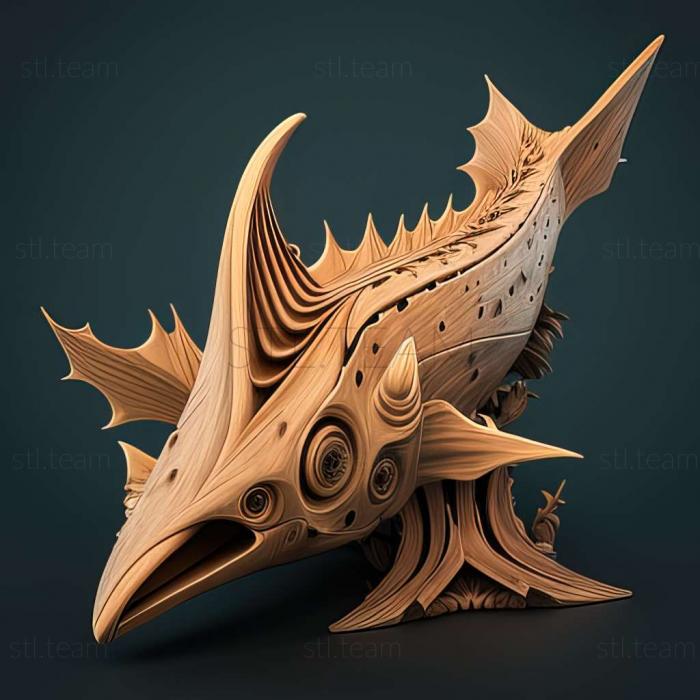 3D model Orthacanthus (STL)